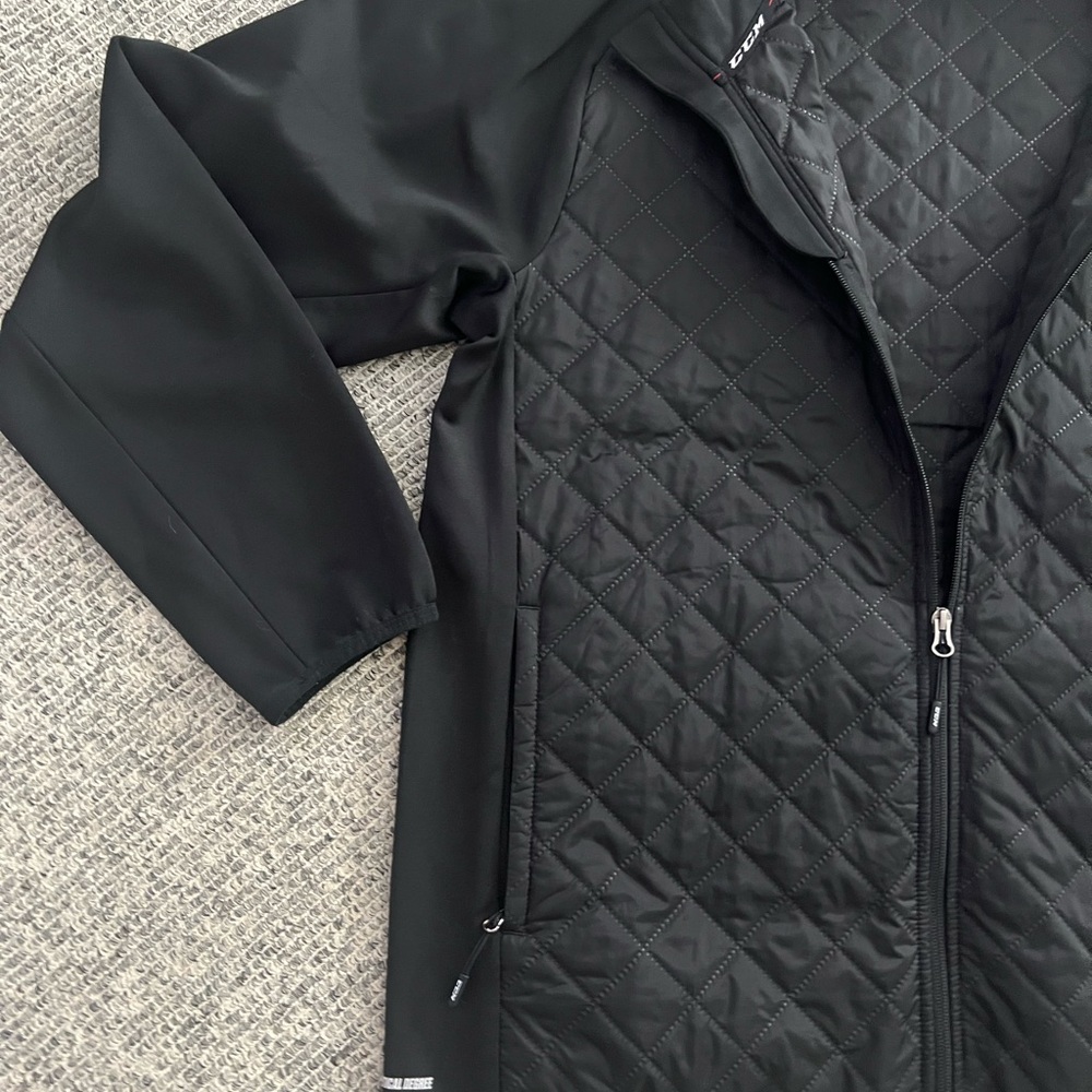 CCM Men's Black Performance Jacket - image 4